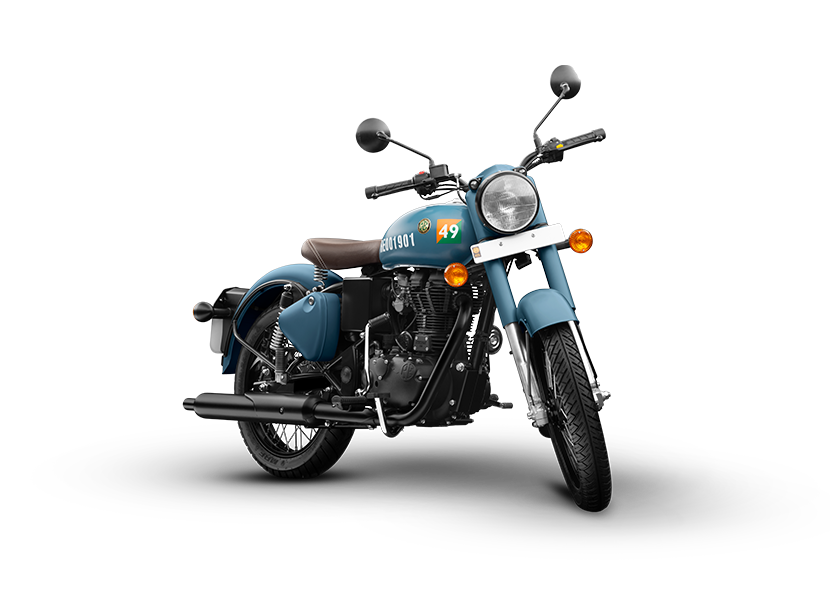 Classic 350 Signals Airborne blue