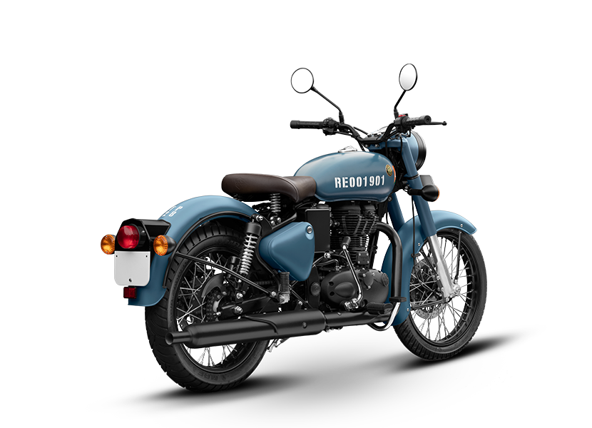 Classic 350 Signals Airborne blue