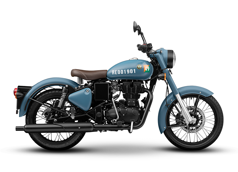 Classic 350 Signals Airborne blue